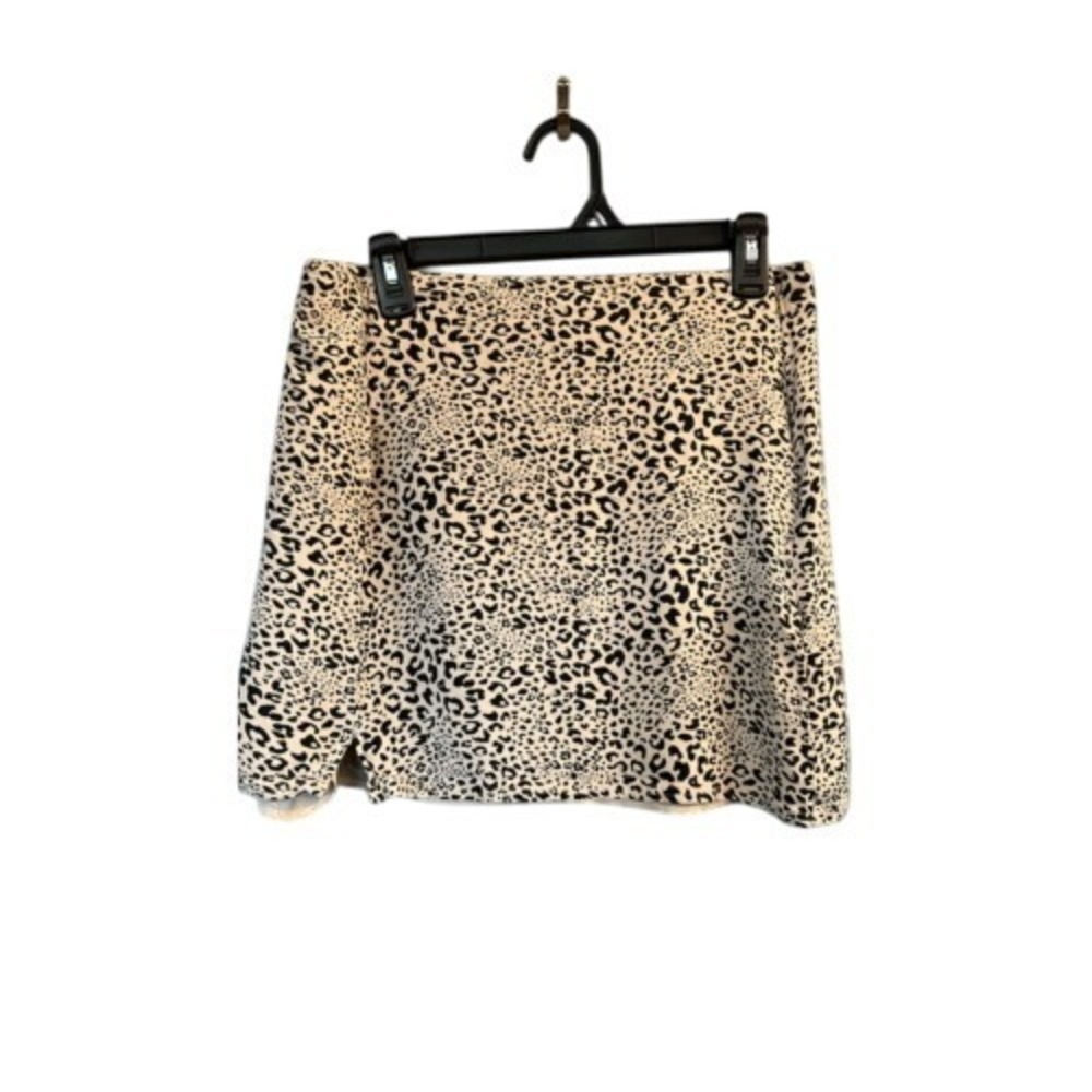 American Eagle Leopard Print Skirt Medium EUC